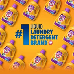 ARM & HAMMER Plus OxiClean with Odor Blasters Liquid Laundry Detergent, Fresh Burst, 200.2 Fl Oz - Thumbnail 2