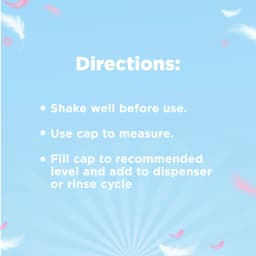 Great Value Gentle Soft Fabric Softener, Spring Showers, 111 fl oz, 150 Loads, Compare to the Softening of Downy® - Thumbnail 7