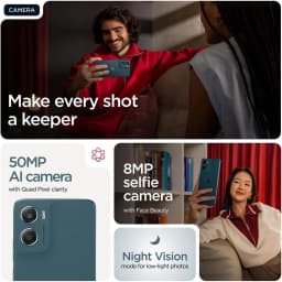 Motorola Moto G06 4G 2025 (256GB,8GB RAM) – Brand New |6.88" Super HD 120Hz Display | Android 15 | 50 MP Camera| - Thumbnail 2