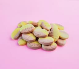 BUBS Swedish Candy Sour and Sweet Gummy Candy Mix, Strawberry Vanilla, Tutti Frutti, Lemon Raspberry, Banana Toffee, Vegan, 10 oz. Gluten Free, Vegan - Thumbnail 4