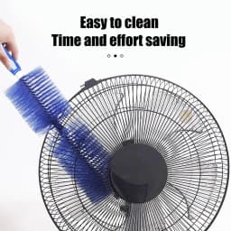 PATLOLLAV 2 Pcs Fan Cleaner Brush Bendable Fans Duster Reusable Dust Remover Plastic Dust Cleaner Flexible Soft Head Ceiling Brush for Fans Air - Thumbnail 8