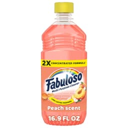 Fabuloso 2X Multi-Purpose Cleaner, No Rinse Floor Cleaner, Peach Scent, 16.9 fl oz - Thumbnail 1