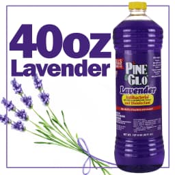 Pine Glo Antibacterial Disinfectant Multi-Surface Household Cleaner, Pourable, Lavender Scent, 40 fluid ounces - Thumbnail 4