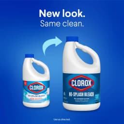 Clorox No Splash Bleach, 77 fl oz - Thumbnail 3