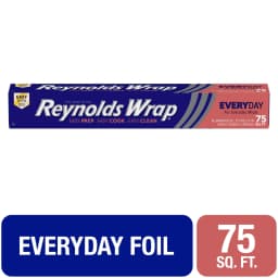 Reynolds Wrap Everyday Strength Aluminum Foil, 75 square feet - Thumbnail 1
