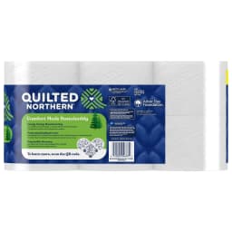Quilted Northern Ultra Soft & Strong 2-Ply Toilet Paper, 12 Mega Rolls, 255 Sheets Per Roll - Thumbnail 13