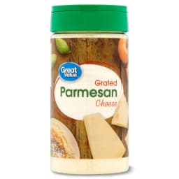 Great Value Grated Parmesan Cheese, 8 oz Shaker - Thumbnail 1