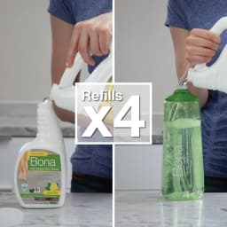 Bona Multi-Surface Floor Cleaning Solution Refill, Lemon Mint, 128 fl oz - Thumbnail 6