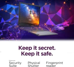 Lenovo IdeaPad Slim 3x 15.3" Touchscreen Laptop AI Snapdragon X 16GB 512GB SSD Windows 11 Pro Luna Grey - Thumbnail 3