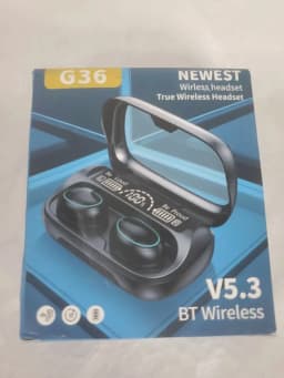 RHEA- G36 Led Display Wireless Earphones With Advanced Technology For Superior Audio - Thumbnail 2