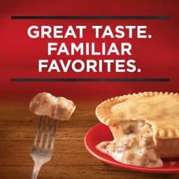 Banquet Sausage and Gravy Deep Dish Pot Pie, Frozen Meal, 7 oz - Thumbnail 4