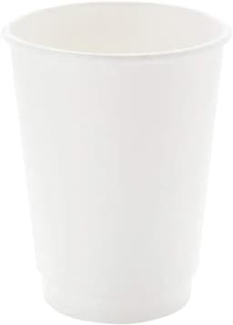 Watson Distributing 12 oz Disposable Double Wall Paper Cup 500/Case - Thumbnail 2