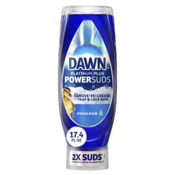 Dawn Platinum Plus PowerSuds Liquid Dish Soap, 17.4 oz. EZ-Squeeze Bottle - Thumbnail 1
