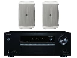 Onkyo 5.2 Channel Full 4K Bluetooth AV Home Theater Receiver + Yamaha High-Performance Natural Surround Sound 2-Way - Thumbnail 1
