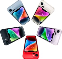 Restored Apple iPhone 14 - Straight Talk/Tracfone - 128GB Blue - Thumbnail 4