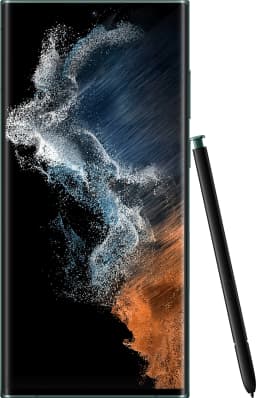 Restored Samsung Galaxy S22 Ultra 5G SM-S908U1 128GB Green (US Model) - Factory Unlocked Cell Phone (Refurbished) - Thumbnail 2