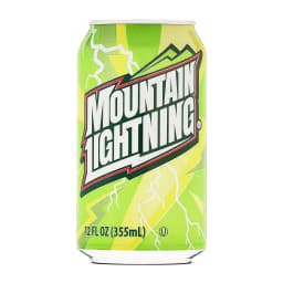 Great Value Mountain Lightning Citrus Flavored Soda Pop, 12 fl oz, 12 Pack Cans - Thumbnail 2