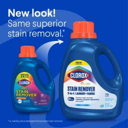 Clorox 2 For Colors Stain Remover, 2 in 1 Laundry + Fabric, Bleach Free, Fresh Scent, 88 Fl Oz - Thumbnail 3