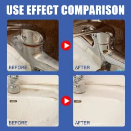 Bathroom Cleaner Spray Multipurpose Shower Cleaning Sprays Tile Faucet Descaler for Tub Toilet and Kitchen 60ml - Thumbnail 5