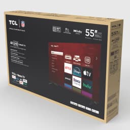 TCL 55” Class S4 Series 4K UHD HDR LED Smart Roku TV (Limited Edition) - 55S41BR - Thumbnail 18
