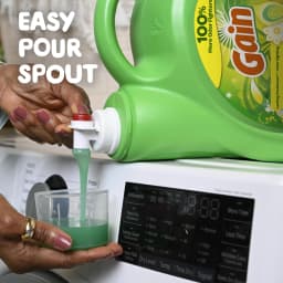 Gain Laundry Detergent Liquid with Odor Fighters, Original Scent, 154 fl oz, 107 Loads - Thumbnail 12