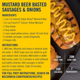 French's Classic Yellow Mustard, 8.0 oz Bottle - Thumbnail 6