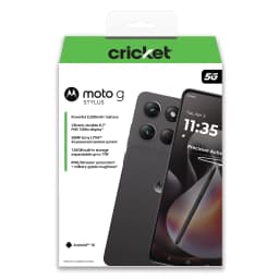 Cricket Wireless moto g stylus 2026 128GB, 8GB RAM (Prepaid), Black - Thumbnail 13