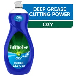 Palmolive Ultra Oxy Liquid Dish Soap, Deep Grease Cutting, No Soaking Needed, 32.5 fl oz - Thumbnail 1
