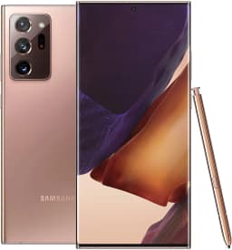 Samsung Galaxy Note20 Ultra 5G N986U 128GB GSM/CDMA Unlocked Android Smartphone - Mystic Bronze - Thumbnail 1
