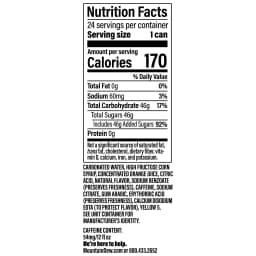 Mountain Dew Citrus Soda, 12 fl oz 24 Pack Cans - Thumbnail 9