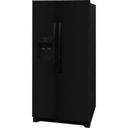Frigidaire FRSS2323AB 22 Cu. Ft. Black Side-By-Side Refrigerator - Thumbnail 1