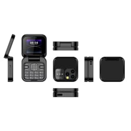 CaiTeLin 2026 Mini Flip Mobile Phone 2 SIM Card Small Display Foldable Cell Phone Unlocked Flip Phone 2G Flip Cell Phone for Seniors,Living Room - Thumbnail 5