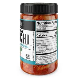 Lucky Seoul Daily Vegan Kimchi, 14 oz, Jar, Refrigerated, Low Sodium - Thumbnail 2