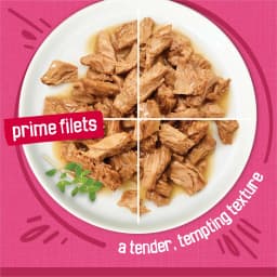 Purina Friskies Surfin' & Turfin' Favorites Prime Filets Wet Cat Food Variety Pack, 5.5 oz Cans (48 Pack) - Thumbnail 2