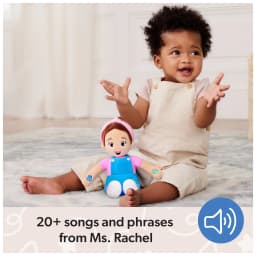 Ms. Rachel Official Speak & Sing 16-Inch Plush Doll for Ages 6 Months to 3+ Years - Thumbnail 6