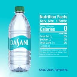 Dasani Purified Water Bottles, 16.9 fl oz, 32 Pack - Thumbnail 7
