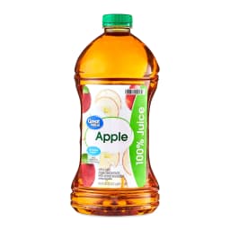 (2 pack) Great Value 100% Apple Juice, 96 fl oz - Thumbnail 2