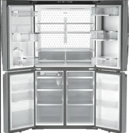 GE Appliances Portable Refrigerators, Plastic Silver, 37.00 x 29.00 x 70.00 Inches - Thumbnail 2