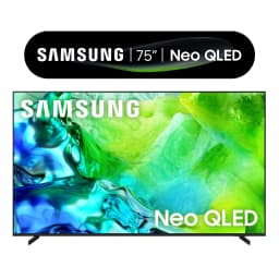 Samsung 75” Class QN80H Series Neo QLED Mini LED 4K UHD Samsung Vision AI Smart Tizen TV 2026 - QN75QN80HAFXZA - Thumbnail 1