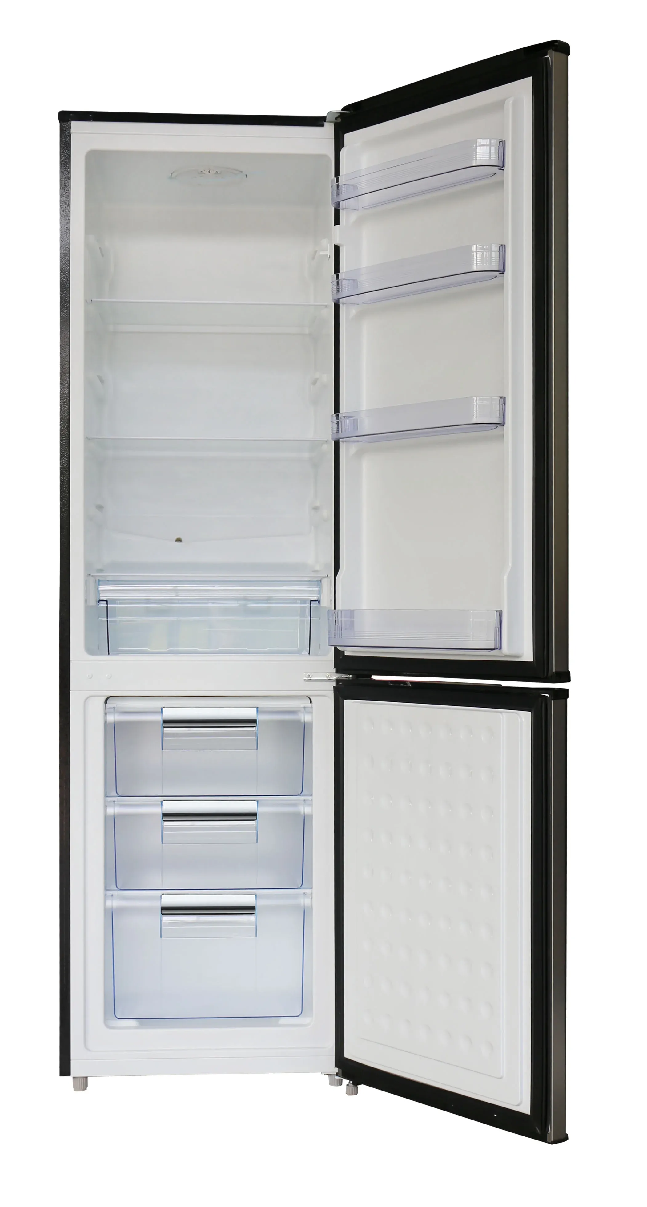 Hamilton Beach 9 Cu. ft. Bottom Load Freezer Refrigerator in Platinum - Thumbnail 3