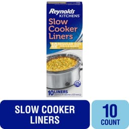 Reynolds Kitchens Slow Cooker Liners, Regular (Fits 3-8 Quarts), 10 Count - Thumbnail 1