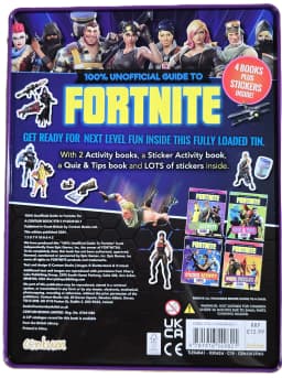 Fortnite Tin of Books: 2 Activity Books, Sticker Book, Quiz Book - Thumbnail 2