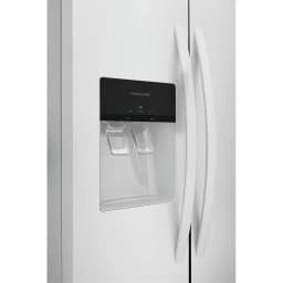 Frigidaire 223 Cu Ft Side-By-Side Refrigerator with Adjustable Storage and Ice Maker, White - Thumbnail 5