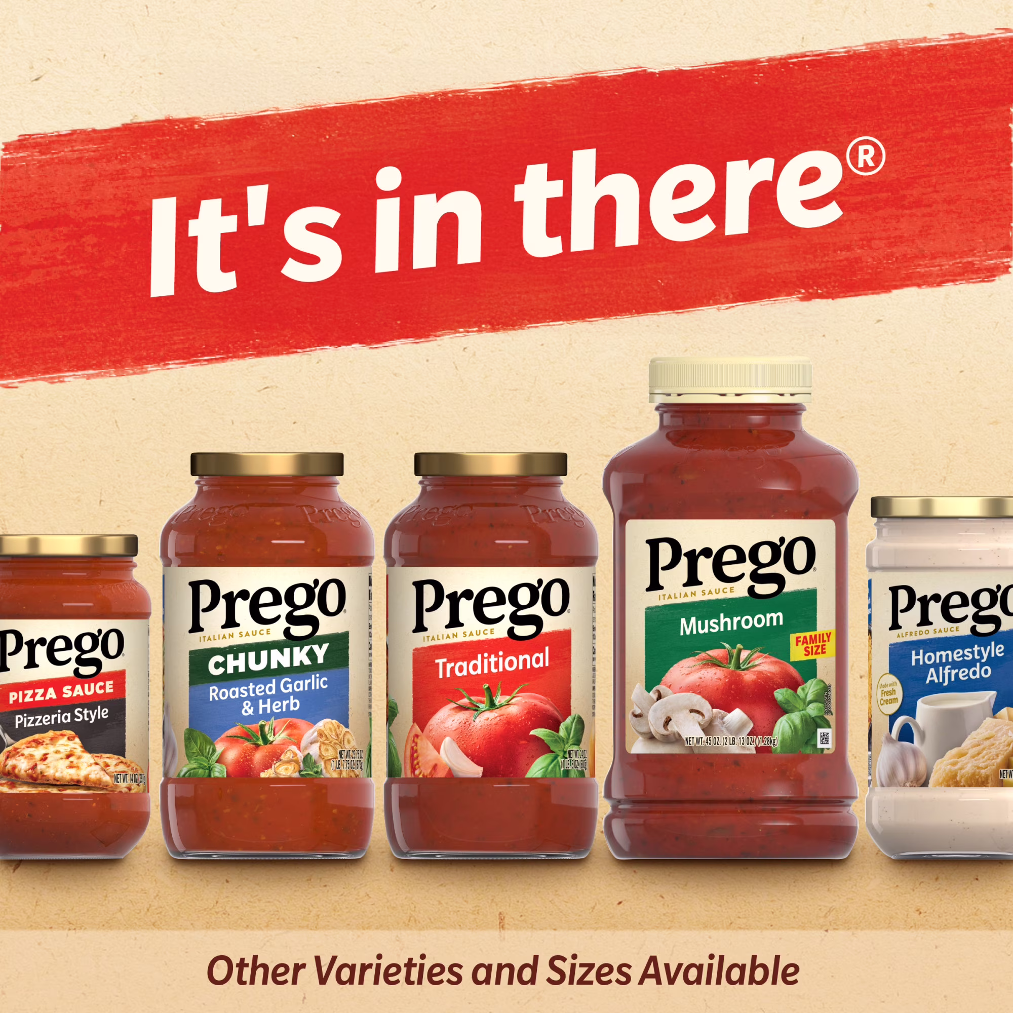 Prego Italian Tomato Pasta Sauce with Roasted Garlic & Herbs, 24 oz Jar - Thumbnail 5