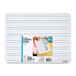 Pen+Gear Dry Erase Learning Board, 8.9" x 11.8", Whiteboard - Thumbnail 1