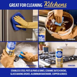 Bar Keepers Friend Cleanser Powder 21 OZ - Trusted Multi-Purpose Cleaner Since 1882 - Thumbnail 4
