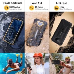 Ulefone Armor X13 Rugged Phone, 12 64GB, 50MP Rear Camera, 24MP Night Vision Camera, Android 15 OS Rugged Smartphone - Thumbnail 6