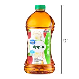 (2 pack) Great Value 100% Apple Juice, 96 fl oz - Thumbnail 8