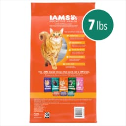 Iams Proactive Health Chicken And Salmon Dry Cat Food, 7 Lb Bag - Thumbnail 5