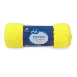 Great Value Multipurpose Microfiber Household Cleaning Cloth, Wipe, 2 Count, Multicolor - Thumbnail 4